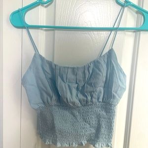 New Pacsun blue tank top